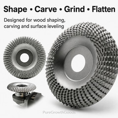 Wood Carving Disc Grinder Shaping Wheel 5/8″ Bore Tungsten Carbide Grinding