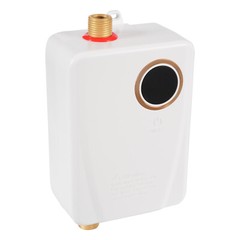 4.57*2.76*7.68in White 3000W ABS& 304 Stainless Electric Instant Water Heater