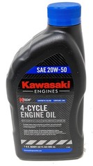 Genuine Kawasaki Oil Change Kit (2)99969-6298 20W-50 & 49065-0736 Filter -0721