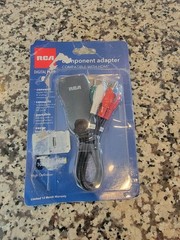 RCA DHCOPE HDMI to Component Video Adapter New Packaging Box Damaged.