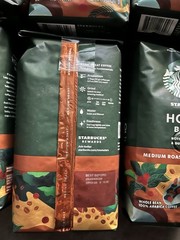 Starbucks House Blend whole bean Coffee Medium Roast 12oz 6 Bags LOT