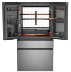 GE Café 36″ 4-Door French Door Counter-Depth Fridge with Indoor Water Dispenser
