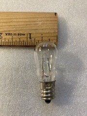 Replacement Light Bulb for GE Clothes Dryer 120V 10W , WE4M305, WE05X20431, New