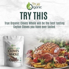 Organic Ceylon Whole Cloves 1 lb – USDA Kosher Non GMO Premium Grade Bulk Spices