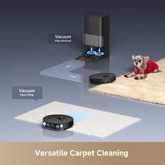DREAME L40s Ultra Black Robot Vacuum 19000Pa DuoBrush｜Certified Refurbished