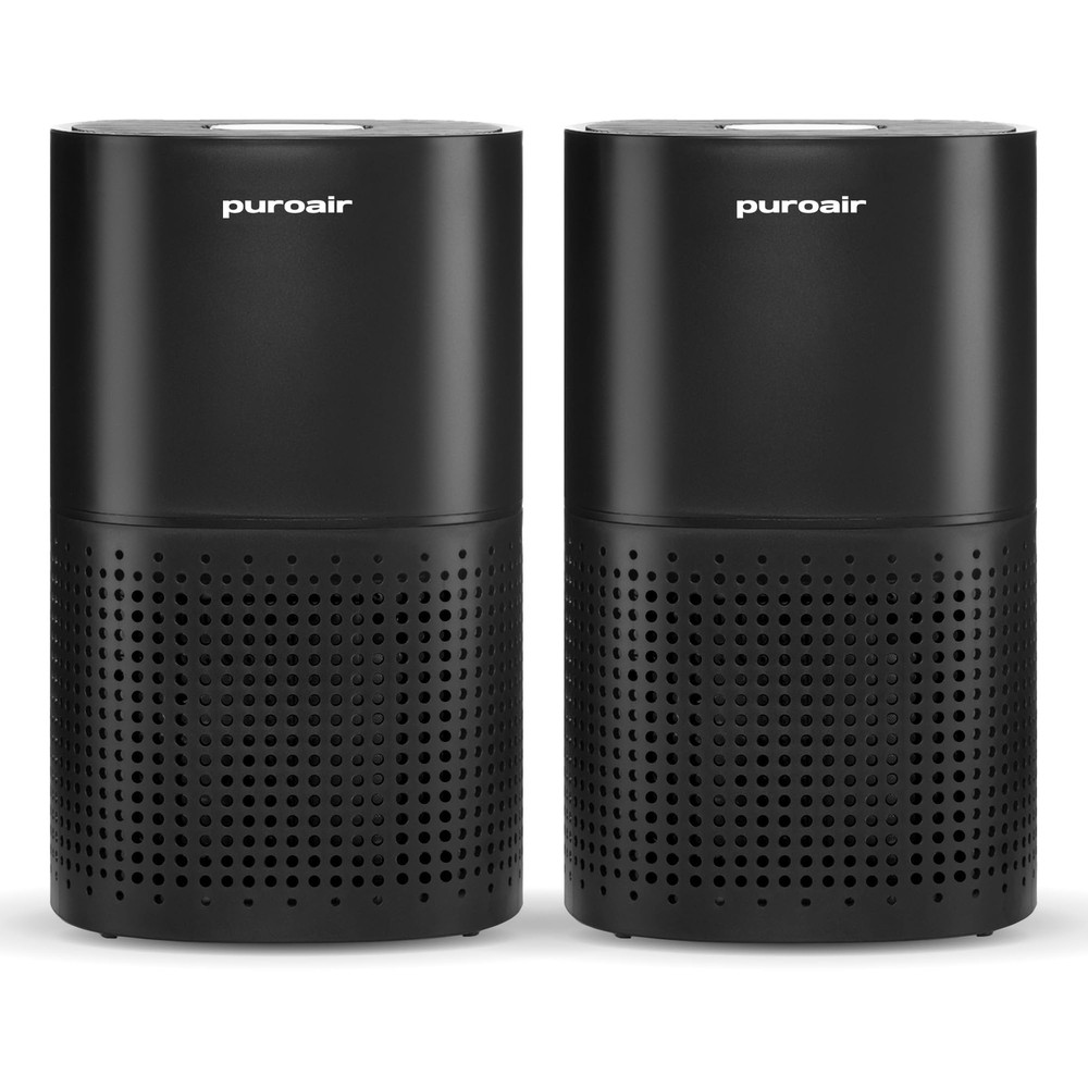 PuroAir 240 HEPA Air Purifiers for Home Large Rooms – Up To 1000 Sq Ft (2 Pack)