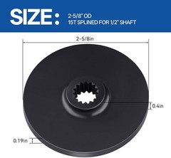 1Pcs Brake Disc Rotor For Craftsman, Ariens, Poulan, Husqvarna 583335401 New
