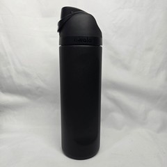 Owala FreeSip Water Bottle 24oz Black Insulated Stainless Steel Gym Travel NEW
