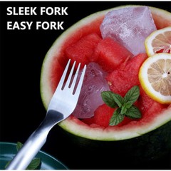 Watermelon Slicer Cutter,2-in-1 Fork Stainless Steel Fruit Cutting Artifact Lot
