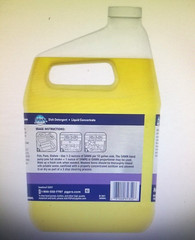 (ONE) LEMON SCENT FOOD SERVICE DAWN DISH WASHING LIQUID, POTS/PANS, GALLON SIZE