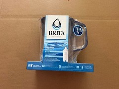 Brita Water Filter Pitcher 6 Cup with 1 Standard Filter, BPA Free – Blue