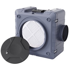 VEVOR Air Scrubber with 3-Stage Filtration Stackable Negative Air Machine 550CFM