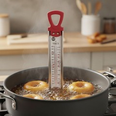 Taylor Food Network Candy Thermometer – Clip-On Stainless Steel Design