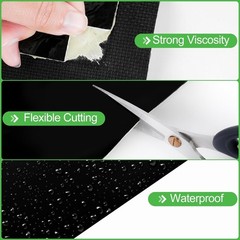 Pond Liner Repair Patch Kit Waterproof Self Adhesive EPDM Rubber 8×8 Inch