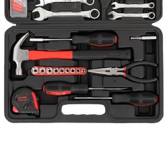 Portable 148 pcs General Household Home Repair and Mechanic’s Home Hand Tool Kit