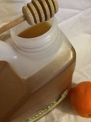 1 Gallon RAW Orange Blossom Honey Pure Natural, non-filtered, Fresh