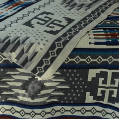 ALPACA WOOL BLANKET THROW XL KING 90×75 REVERSIBLE THICK & WARM HANDMADE ECUADOR