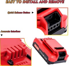 2PACK for PORTER CABLE 20V 20 Volt Lithium Battery /Charger Max PCC680L PCC685L