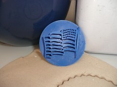 UNITED STATES US FLAG PATRIOTIC COOKIE STAMP EMBOSSER MADE IN USA PR5541