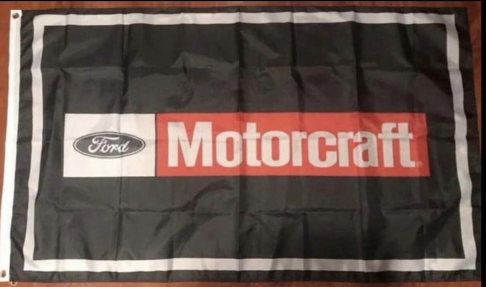 Ford Motorcraft 3×5 Feet Flag Banner Car Mustang Rouch Garage Auto