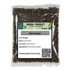 Black Pepper | Organic Whole Peppercorns | Premium Pure Natural Ceylon Spices