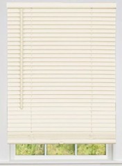 Window Mini Blinds – 1″ Mini Blinds – White, Black, Beige – 20″ – 44″ Wide!