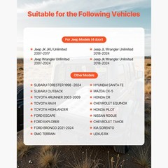 Car Air Mattress Inflatable Camping AirBed for Jeep Wrangler Unlimited 2007-2024