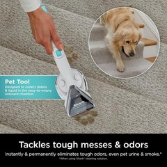 Shark R-EX201 CarpetXpert Upright Deep Carpet Cleaner Cyan Certified Refurbished