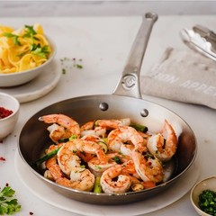De Buyer Mineral B Pro 9 3/8″ Carbon Steel Fry Pan. SEASONING SERVICE AVAILABLE.