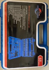 53 Piece Universal Tool Set Automotive Repair Ratchet Torque Wrench Combo Pack