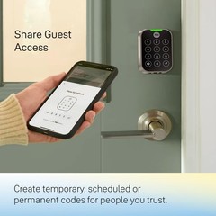 Yale Assure Lock 2 Plus Apple Home Keys Deadbolt Wi-Fi Smart Keyless Entry Black