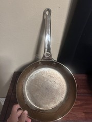 De Buyer Mineral B Pro Carbon Steel Fry Pan Nonstick 9.5”