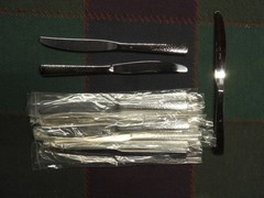 12 – Liberty Tabletop, USA – Pinehurst Dinner Knives (Solid Handle) – NEW 2nd