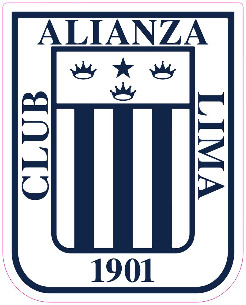 Alianza Lima FC Soccer Logo Vinyl Decal Sticker Car Truck Bumper Laptop Mug