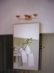 Progress Lighting Avec 24.25 in. 3-Light Brushed Gold Contemporary Vanity Light