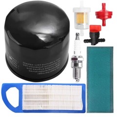 Air Oil Filter Tune Up Kit For Briggs & Stratton Craftsman Lt1000 15-18.5 HP