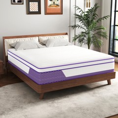 12″/14″ Mattress In a Box Gel Memory Foam Hybrid Spring Twin Full Queen King Bed