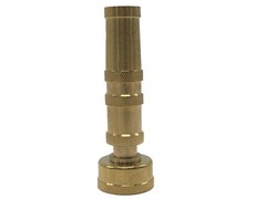 Solid Brass Garden Spray Nozzle 4″ Adjustable Twist Water Hose USA Stock 2 PACK
