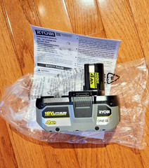 Ryobi ONE+ 18V HP 4.0Ah Lithium Battery PBP004 – Black