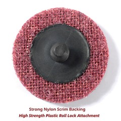 46PCS 2″ Roll Lock Sanding Discs Die Grinder Quick Change Disc Set W/ 1/4 Holder