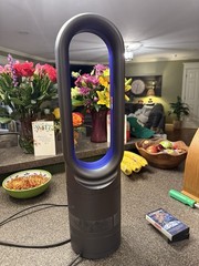 Dyson Hot & Cool AM04 Table Fan Works Amazing Tested No Remote cool only works