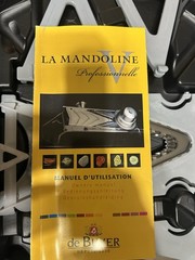 De Buyer 1830 France La Mandoline V Professional Slicer w/ Case