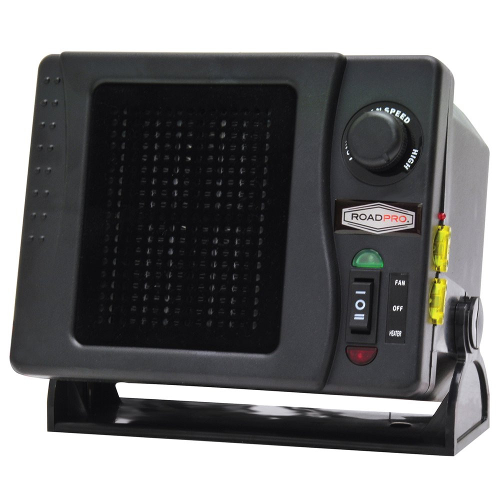 12 Volt 300 Watt Electric Heater W/ Fan for Utv Cab Golf Cart Rv Camper Auto Car