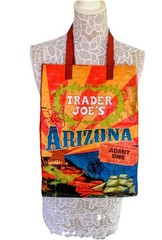 Vintage Trader Joe’s Tote Bag AZ Reusable Washable Woven Papers Shopping Grocery