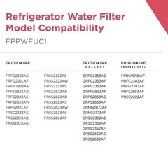 Frigidaire FPPWFU01 PurePour PWF-1 Refrigerator Water Filter 1 Count