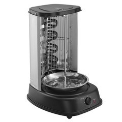 Shawarma Grill Machine Electric/Gas Gyro Rotisserie Doner Stainless Steel
