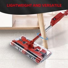 4000 RPM Swivel Sweeper Cordless Vacuum Lightweight 360 Swivel Rechargeable Quad