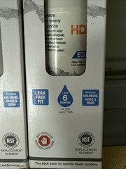 Lot Of 3 HDX EQL-1-S Refrigerator Water Filter Replacements for LG LT1000P NEW