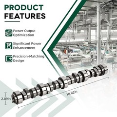 Stage 2 Camshaft Kit Compatible with 1997-2007 GM Chevy GMC LS Engines 5.3L