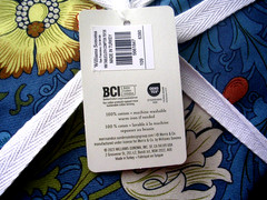WILLIAMS SONOMA MORRIS & CO COMPTON TABLECLOTH 100% COTTON 70 X 126 INCHES N/WTG